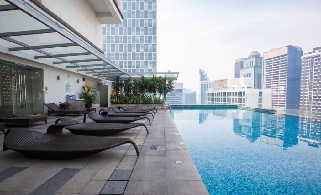 Cozy Super King Bed Studio Walking To Petronas Klcc 吉隆坡 外观 照片