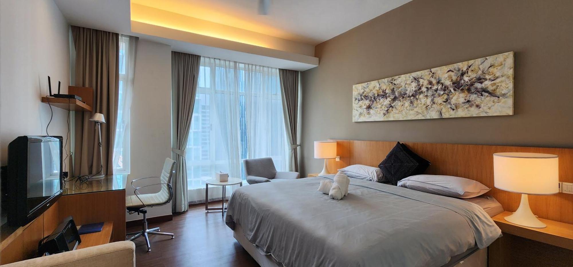 Cozy Super King Bed Studio Walking To Petronas Klcc 吉隆坡 外观 照片