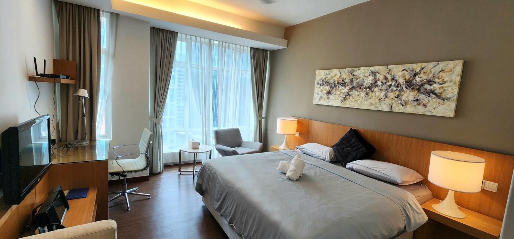 Cozy Super King Bed Studio Walking To Petronas Klcc 吉隆坡 外观 照片